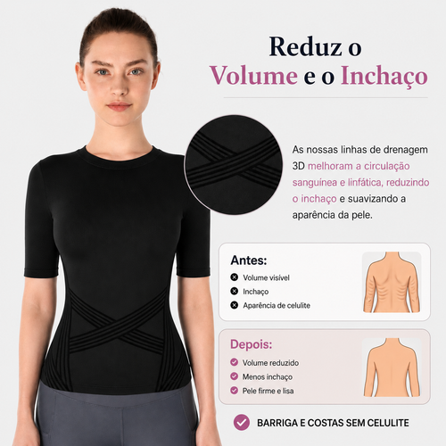 T-Shirt Modeladora DermPulse